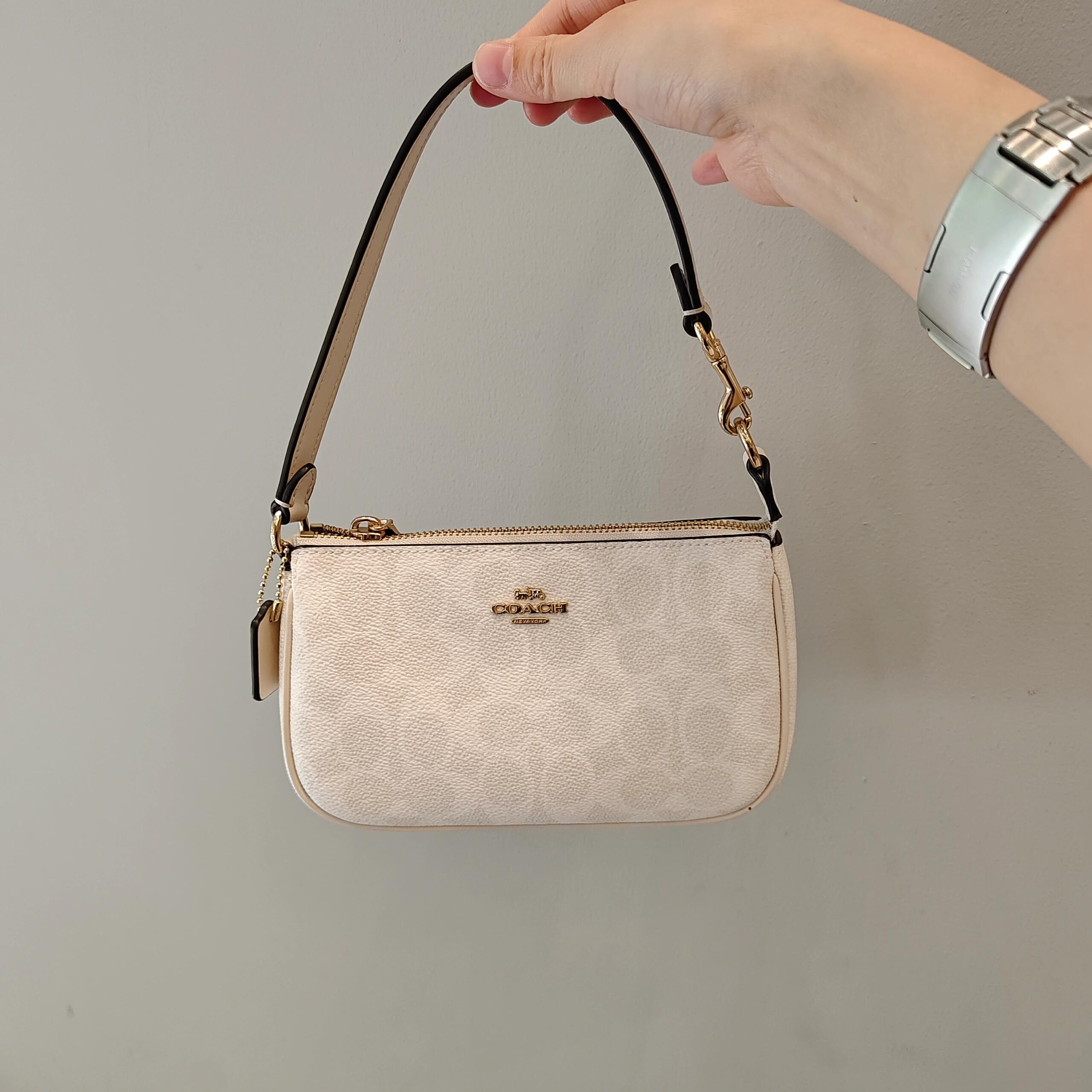 COACH Zip-Top Wristlet Shoulder Bag