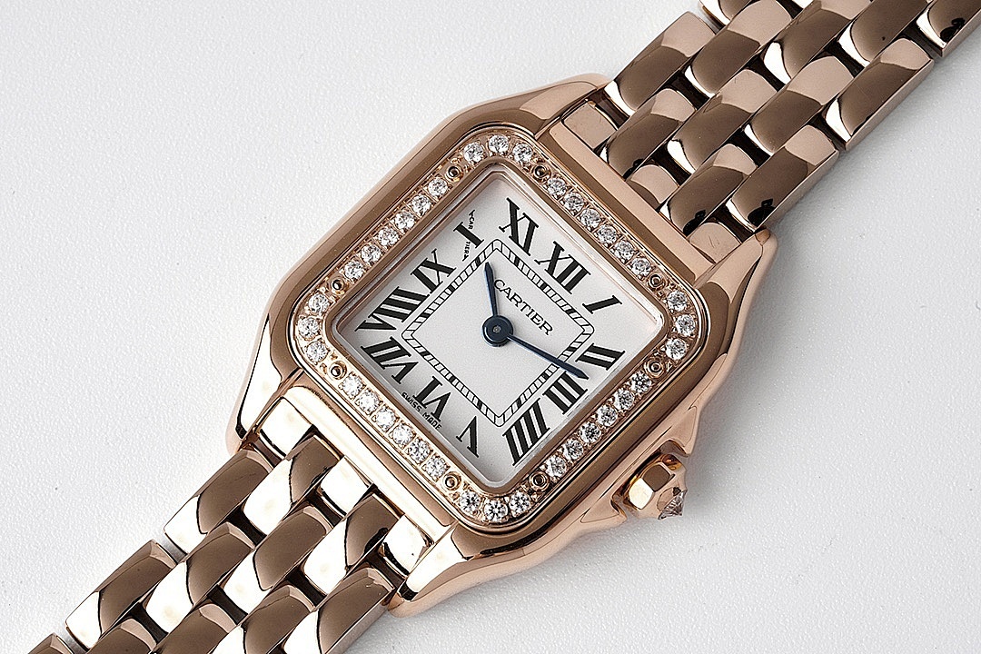Cartier Rose Gold Square Watch