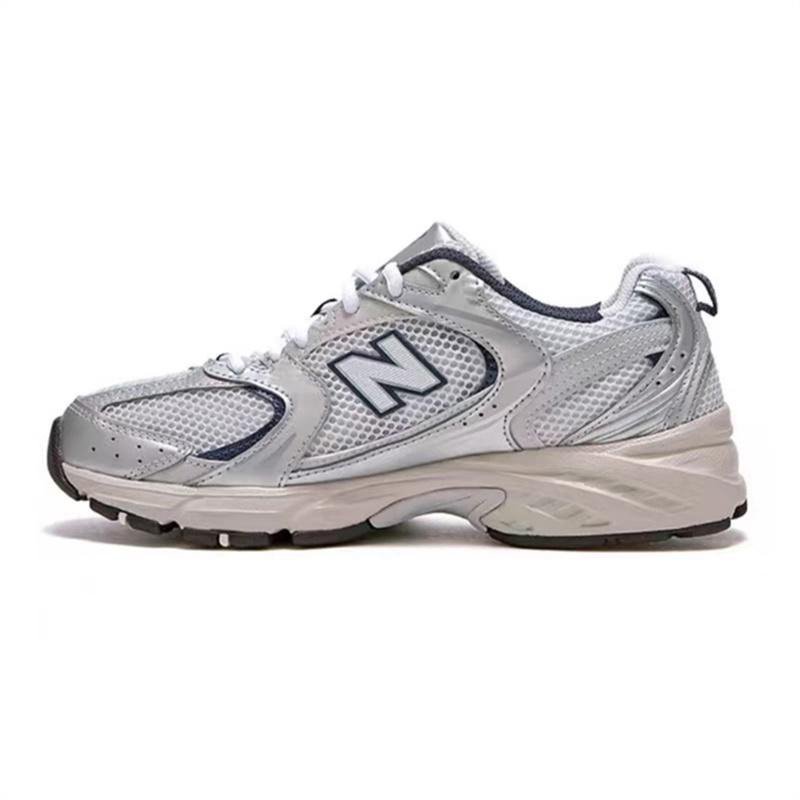 New Balance Silver Mesh Running Shoes