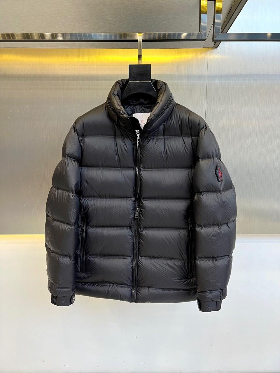 Style 730 Black Quilted Down Jacket