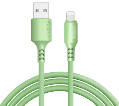 F207 USB-A to Lightning Imitation Silicone Cable