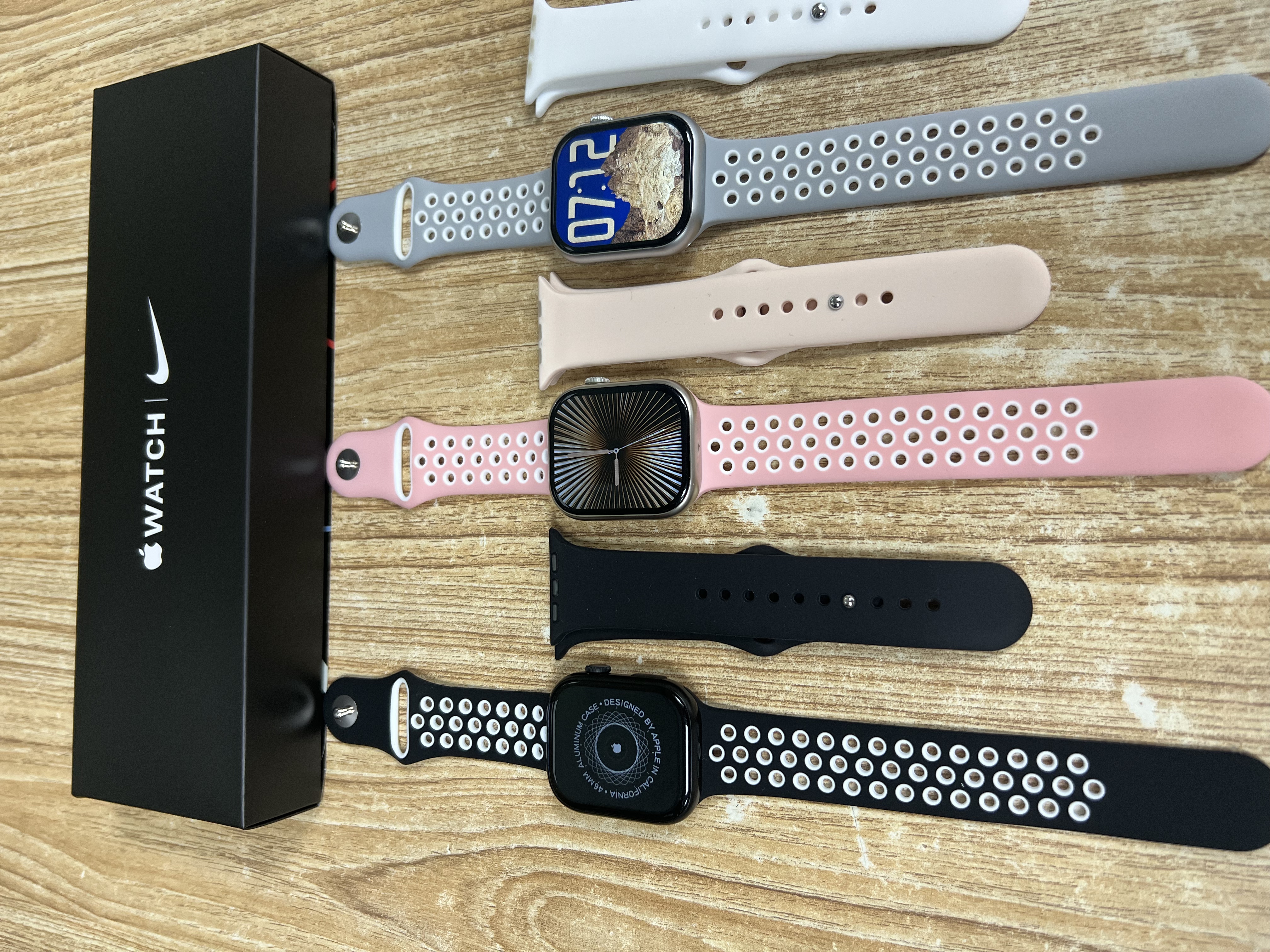 Apple Watch Nike-Style Smartwatch with Perforated Band