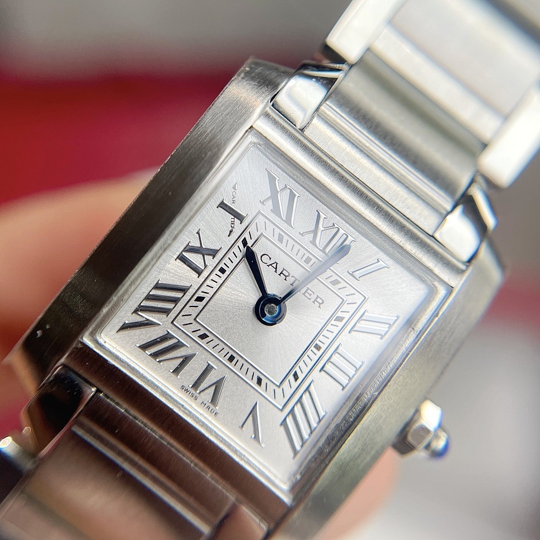Cartier Tank Française Wristwatch