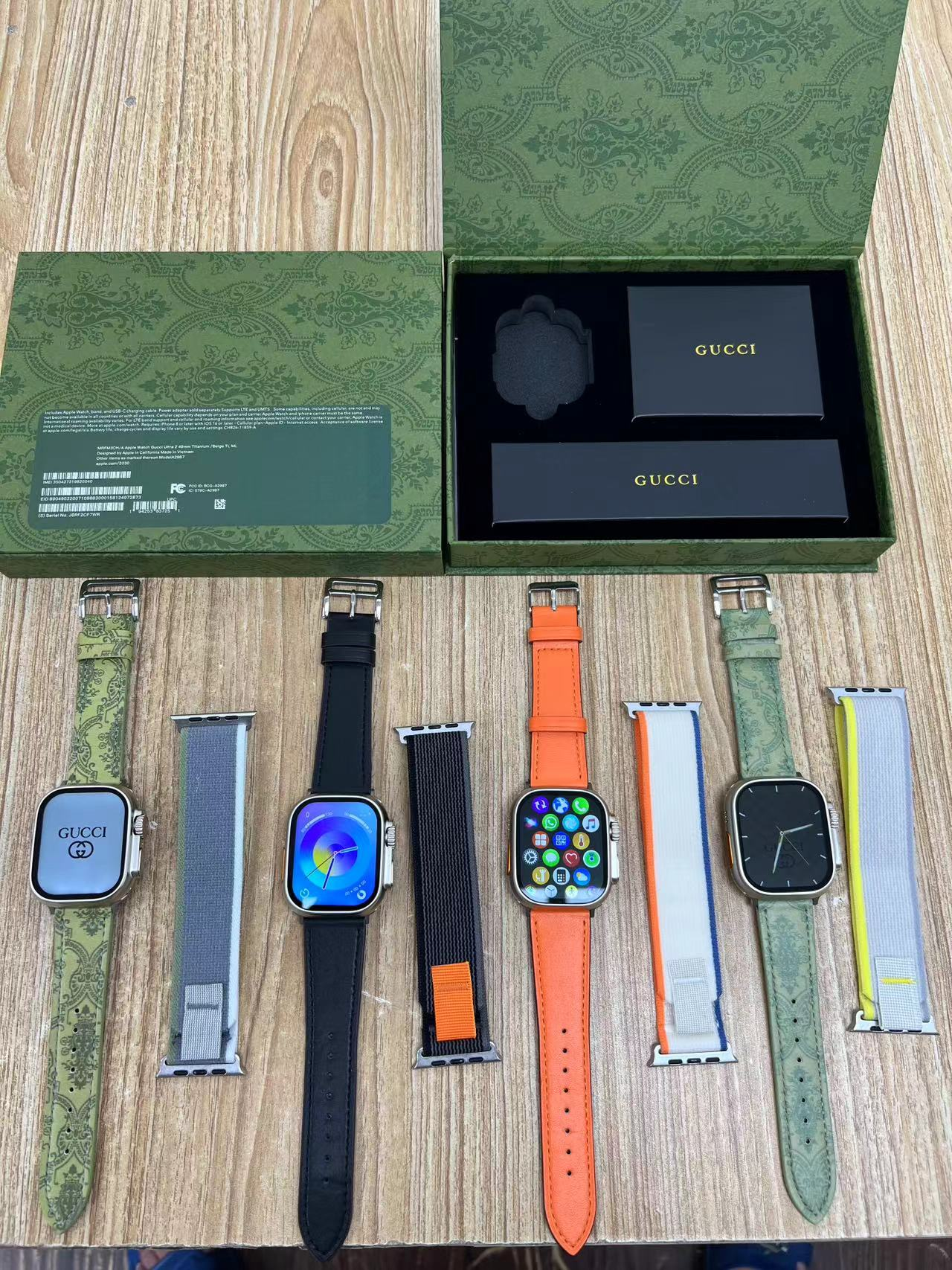 Gucci-Style Smartwatch Set