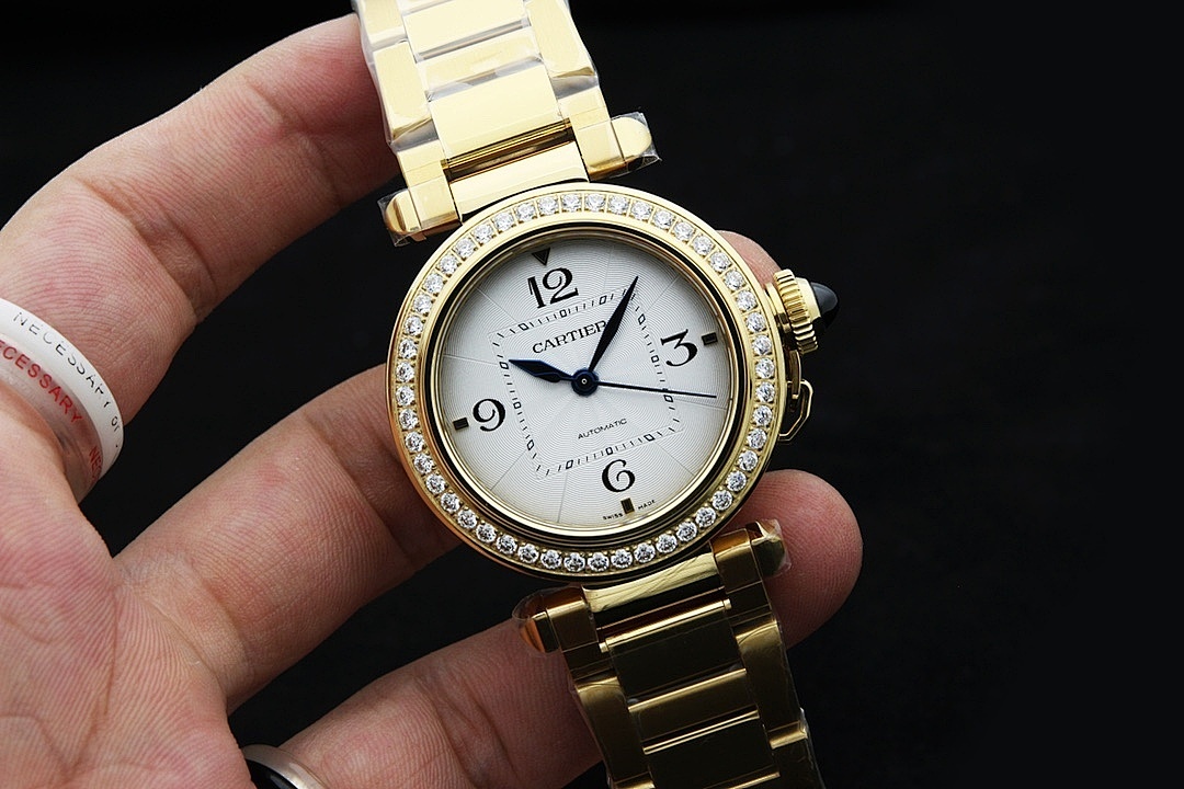 Cartier Gold-Tone Automatic Wristwatch