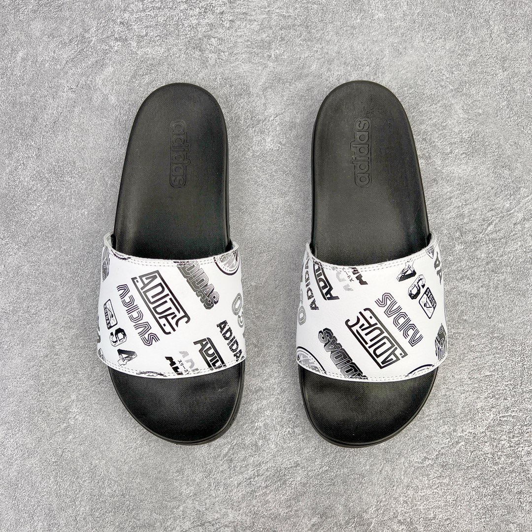 Adidas Graphic Print Slide Sandals