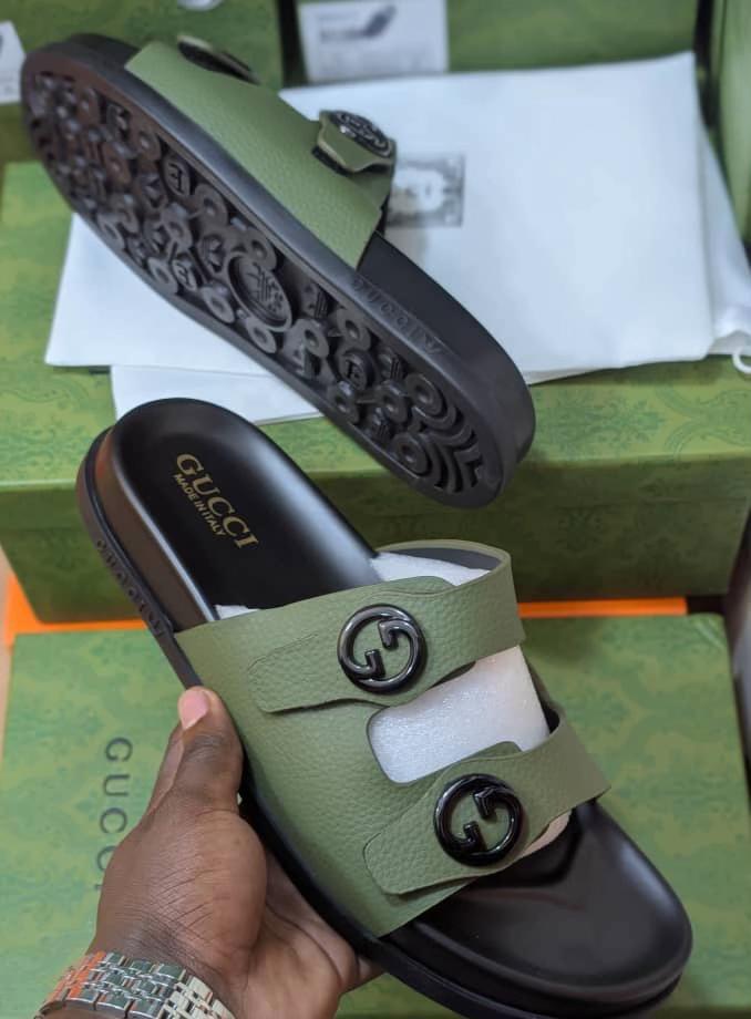 GUCCI Double-G Slide Sandals