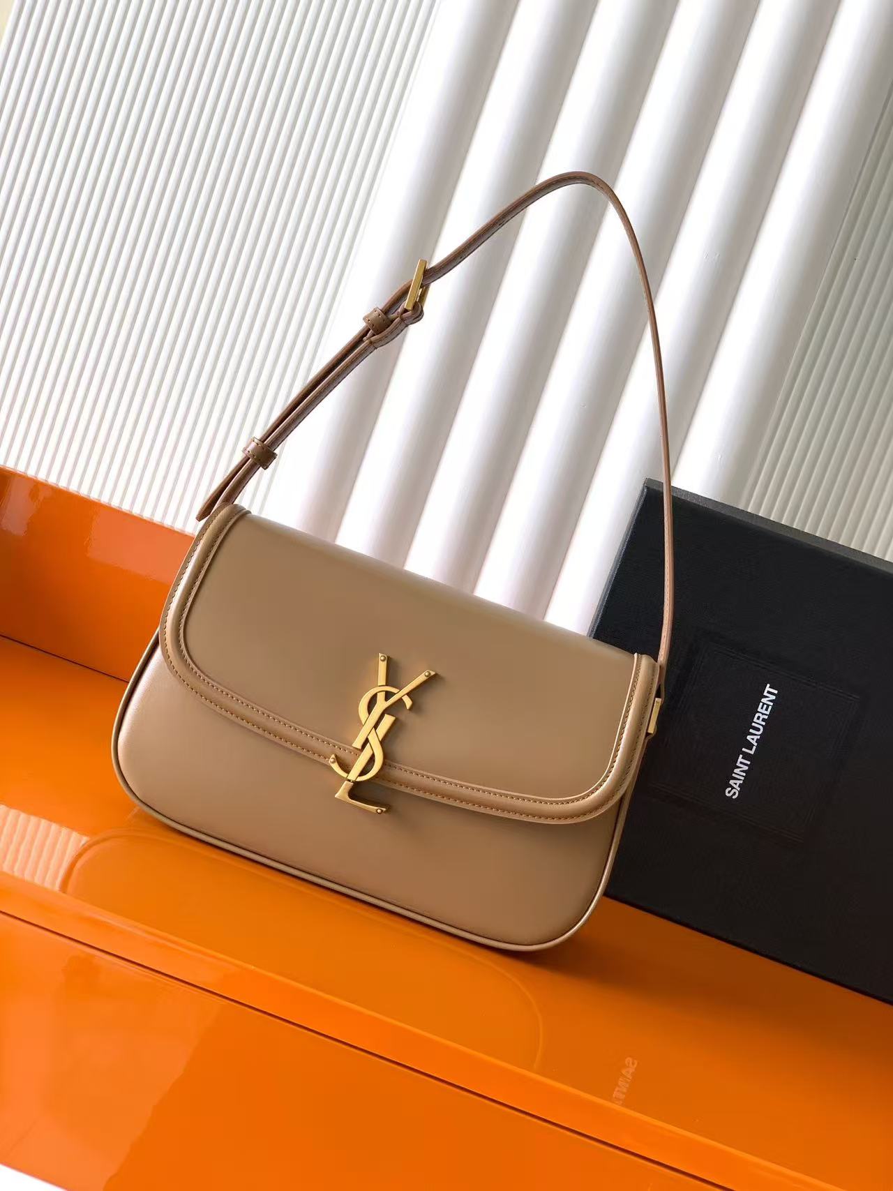 Structured Flap Shoulder Bag