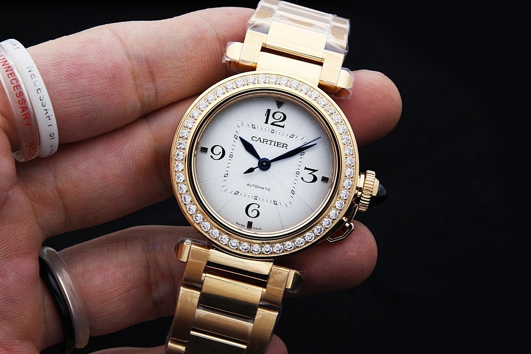 Cartier Gold-Tone Automatic Wristwatch
