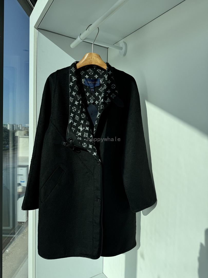 Louis Vuitton Monogram Wrap Coat
