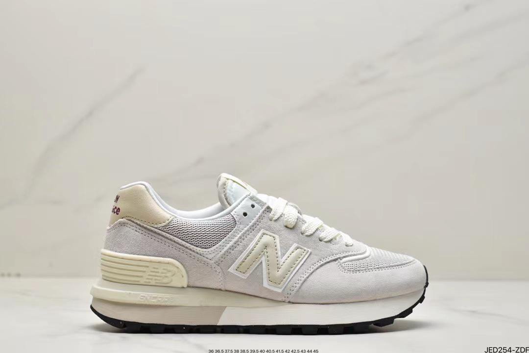 New Balance JED254-ZDF White Suede Sneaker