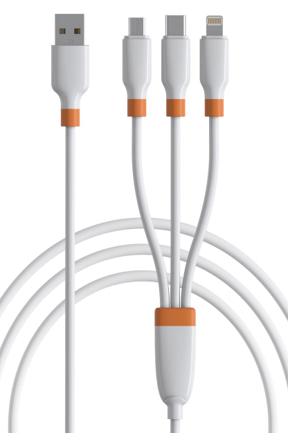 F316 3-in-1 Silicone Cable