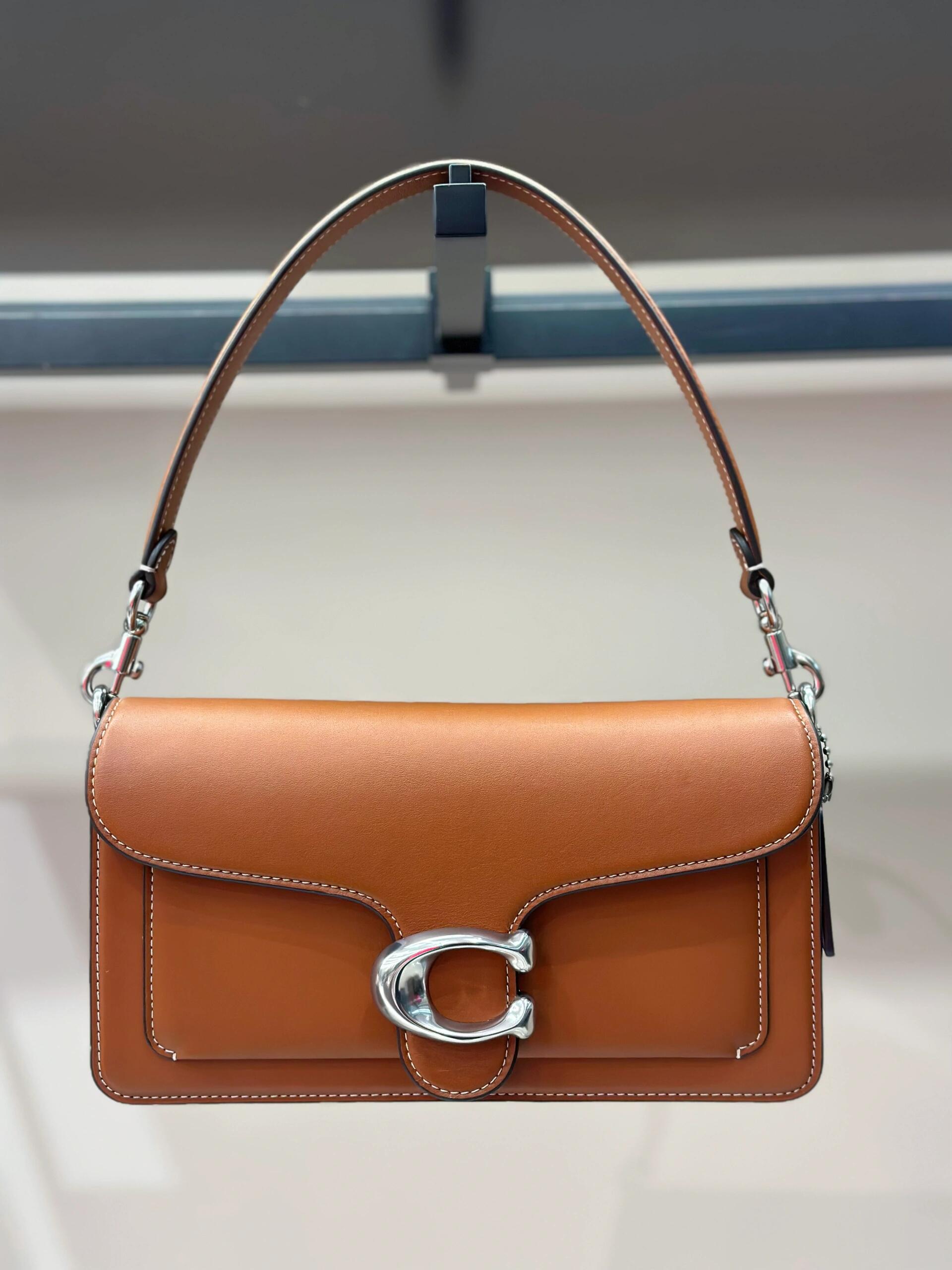 C-Clasp Flap Shoulder Bag