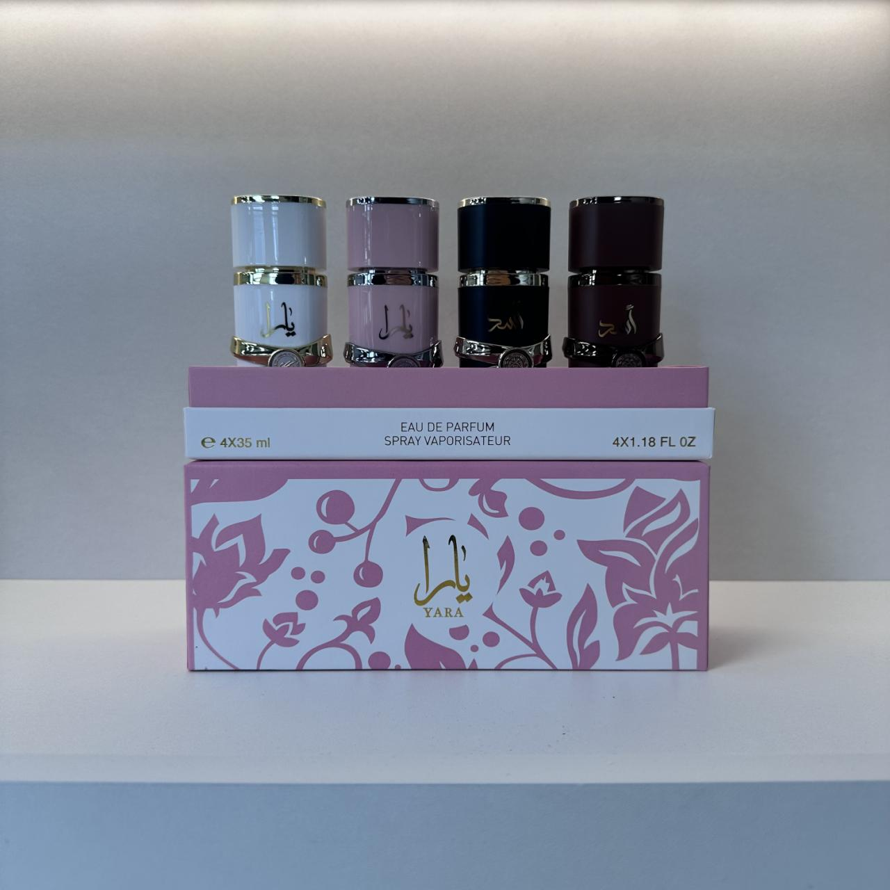 Yara Eau de Parfum 4-Piece Gift Set - Pink Box