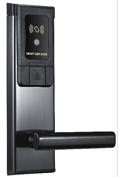 2060-RF Black Hotel Card Lock