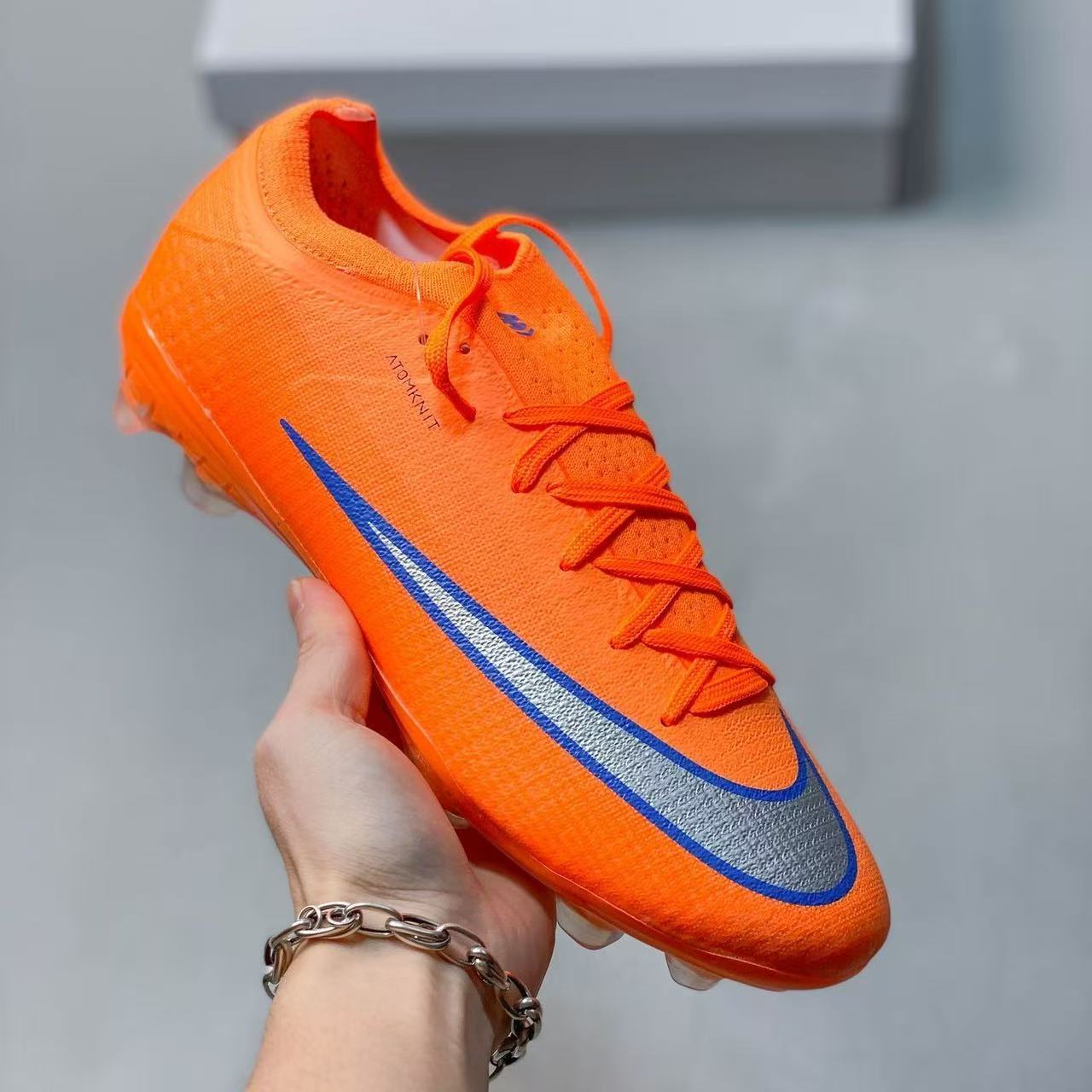 Nike Mercurial Orange Soccer Cleats