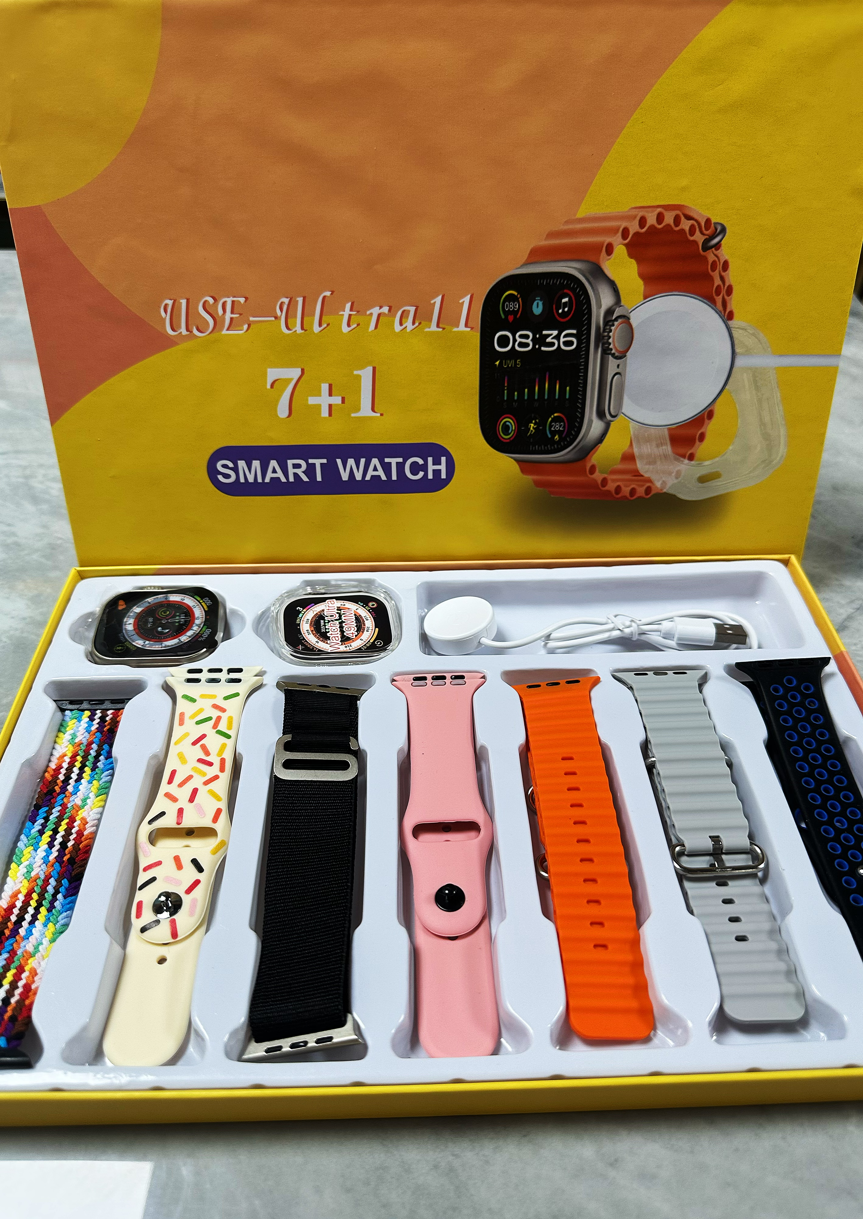 USE-ULTRA 11 Smart Watch Set