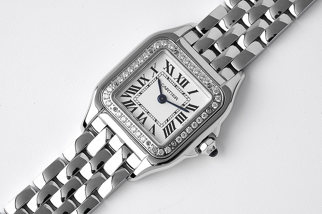 Cartier Diamond Bezel Wristwatch
