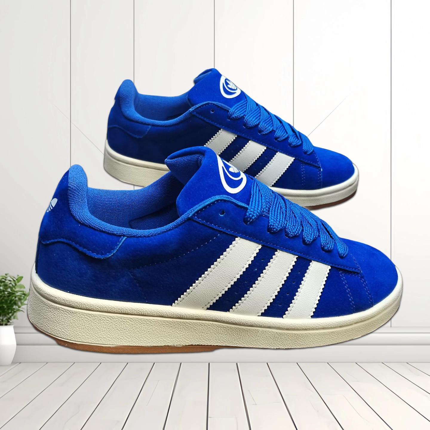 Royal Blue Low-Top Sneakers