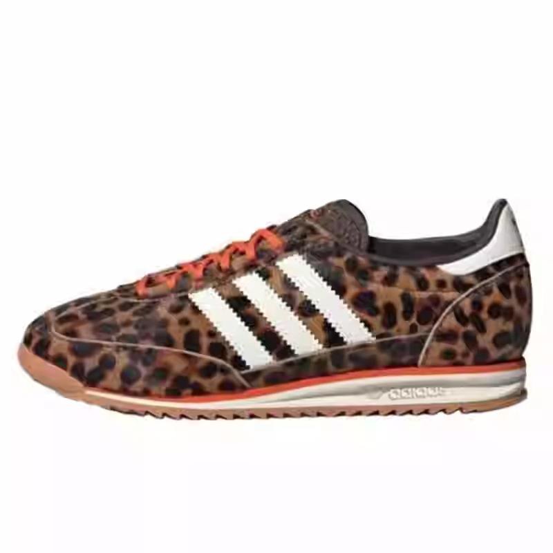 adidas Leopard-Print Low-Top Sneaker