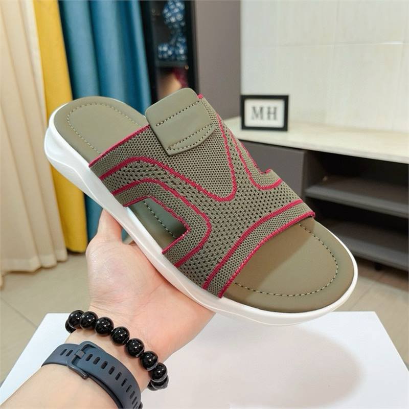 Men's Knit Slide Sandals